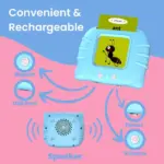 Kids Early Learning Flashcards - Audible Reading Device + 224 Words!