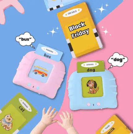Gift for Kids 💖Audible Flashcards For Children🚛Buy 2 Get Free Shipping