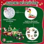 Holiday Countdown Calendar for Kids - Build & Play Christmas Blocks