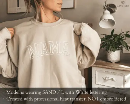 Custom Mama Sweatshirt with Kids’ Names