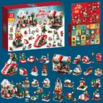 Holiday Countdown Calendar for Kids - Build & Play Christmas Blocks
