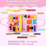 Interactive Felt Activity Board for Kids