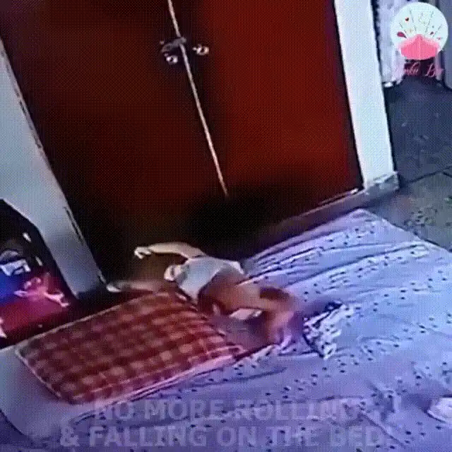 Baby sleep safety animated gif